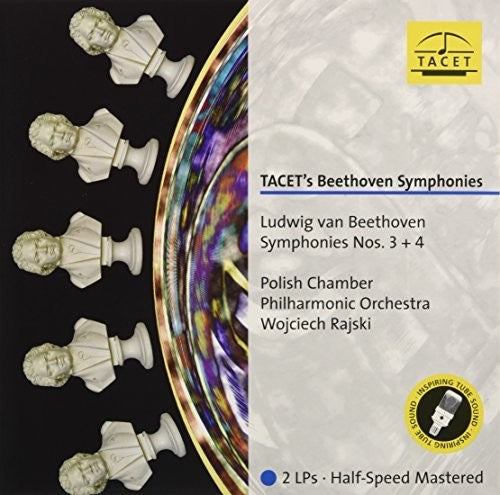 Beethoven: Symphonies Nos. 3 & 4 / Rajski, Polish Chamber Philharmonic [Vinyl]