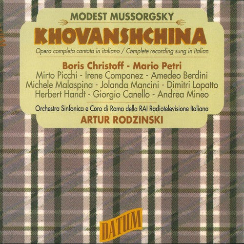 Mussorgsky: Khovanshchina (Sung in Italian) (Live)