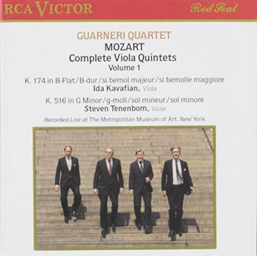Mozart: Complete Viola Quintets Vol 1 / Guarneri Quartet