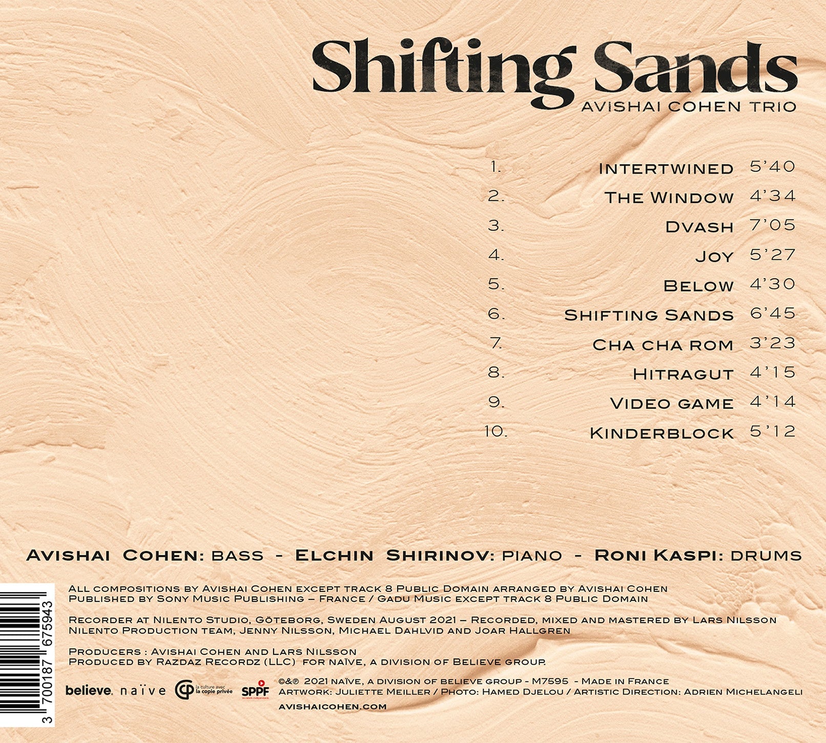 Shifting Sands / Avishai Cohen Trio