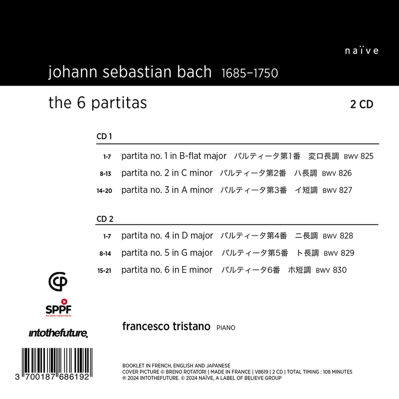 Bach: The 6 Partitas / Francesco Tristano