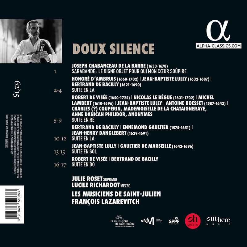 Doux silence / Roset, Richardot, Lazarevitch, Les Musiciens de Saint-Julien