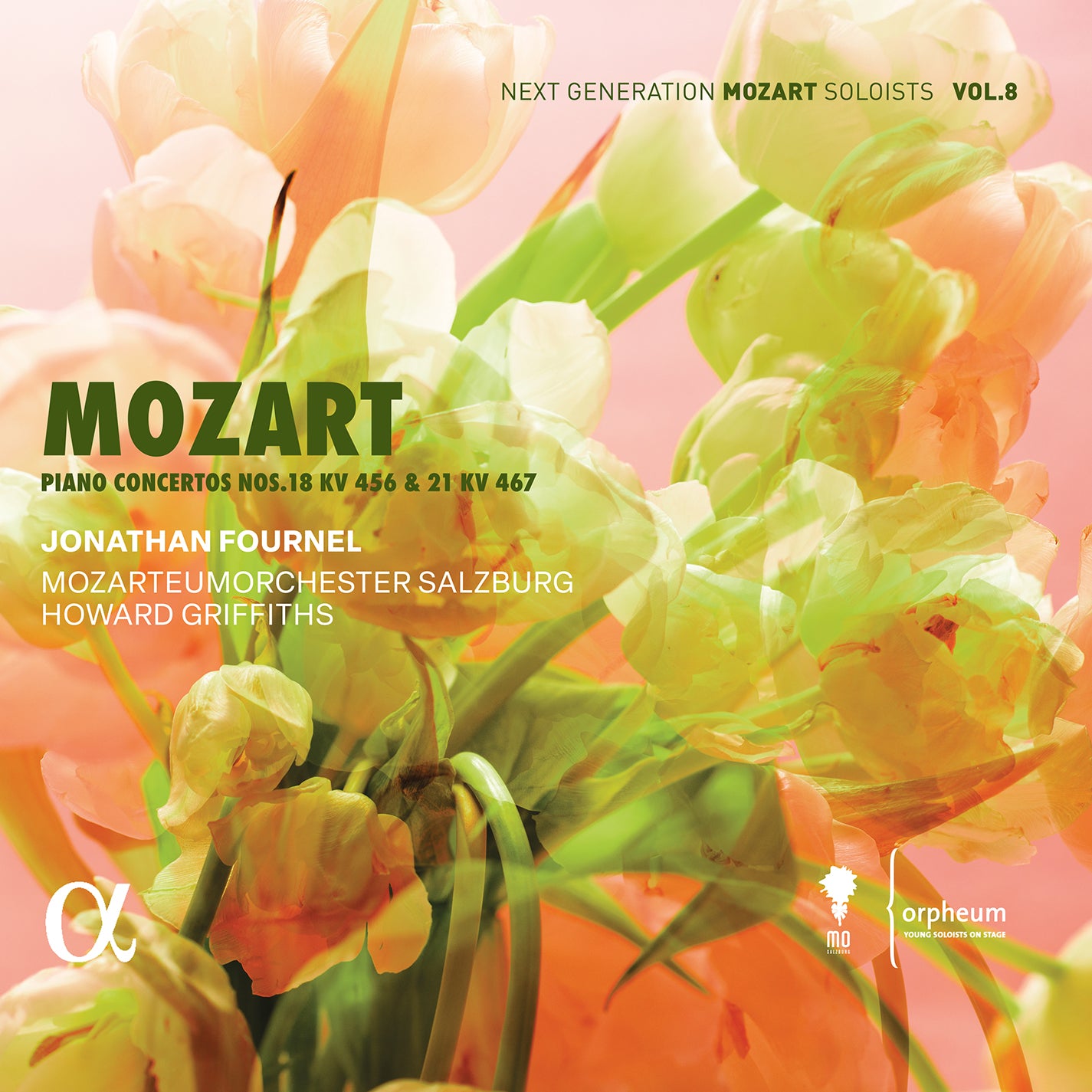 Mozart: Piano Concertos Nos. 18 & 21 / Fournel, Griffiths, Mozarteum Orchestra Salzburg
