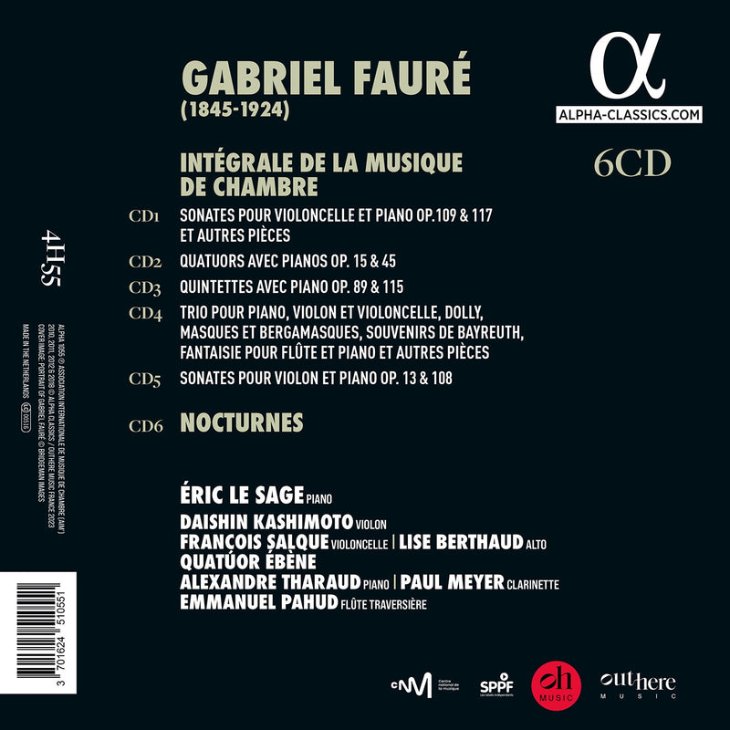 Fauré: Complete Chamber Music