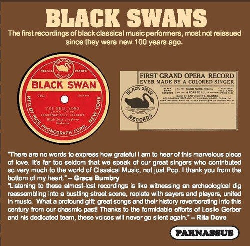 BLACK SWANS: EARLIEST AFRICAN-AMERICAN CLASSICAL