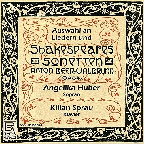 Shakespeare's Sonnets & Lieder