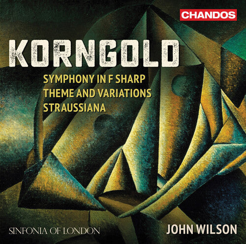 Korngold: Symphony, Theme & Variations & Straussiana / Wilson, Sinfonia of London
