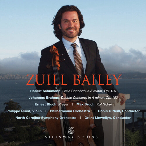 Zuill Bailey plays Schumann, Brahms, Bloch & Bruch / Philharmonia Orchestra, North Carolina Symphony
