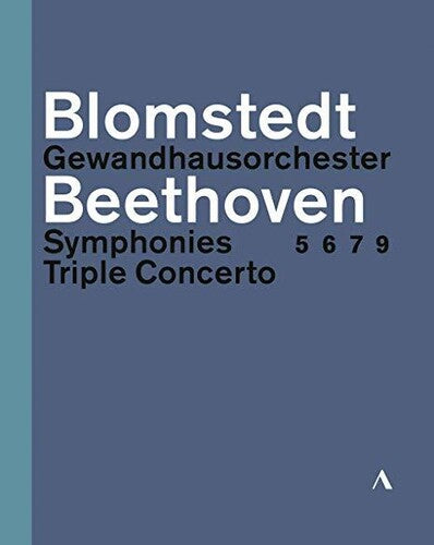 Beethoven: Symphonies Nos. 5, 6, 7, 9 & Triple Concerto / Blomstedt, Gewandhausorchester [Blu-ray]