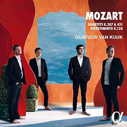 Mozart: String Quartets, K. 387 & 421 & Divertimento, K. 138 / Quatuor Van Kuijk