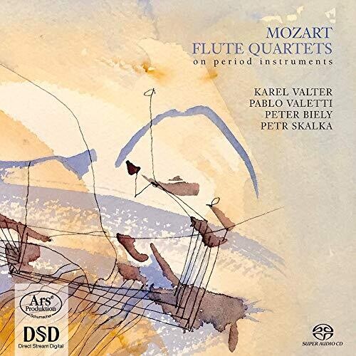 Mozart: Flute Quartets on Period Instruments / Valter, Valetti, Biely, Skalka