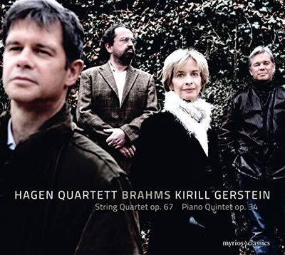 Brahms: String Quartet No. 3 & Piano Quintet / Gerstein, Hagen Quartet