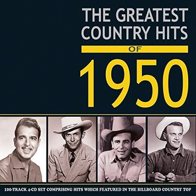 GREATEST COUNTRY HITS OF 1950 / VARIOUS