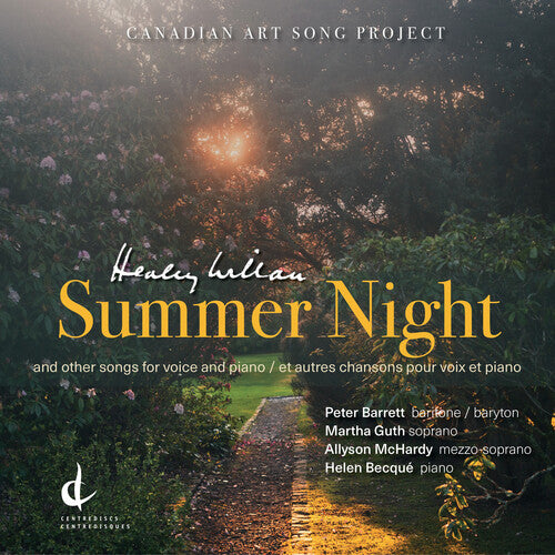 Willan: Summer Night & Other Songs for Voice & Piano / Barrett, Guth, McHardy, Becque