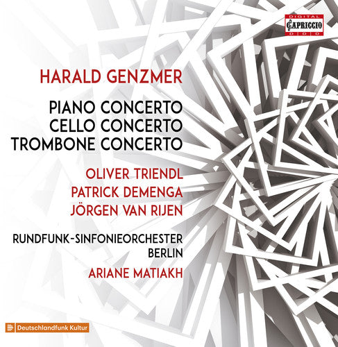 Genzmer: Solo Concertos / Matiakh, Berlin Radio Symphony