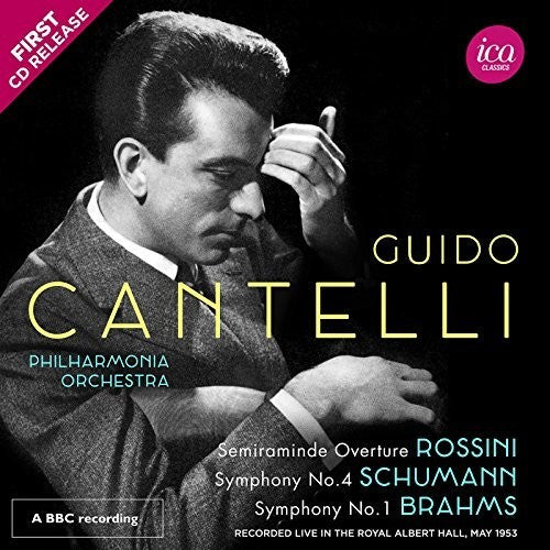 Rossini, Schumann & Brahms: Orchestral Works / Cantelli