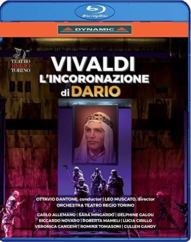 Vivaldi: L'incoronazione di Dario / Dantone, Torino Teatro Regio Orchestra [Blu-ray]