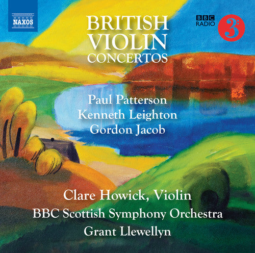 British Violin Concertos / Howick, Llewellyn, BBC Scottish Symphony