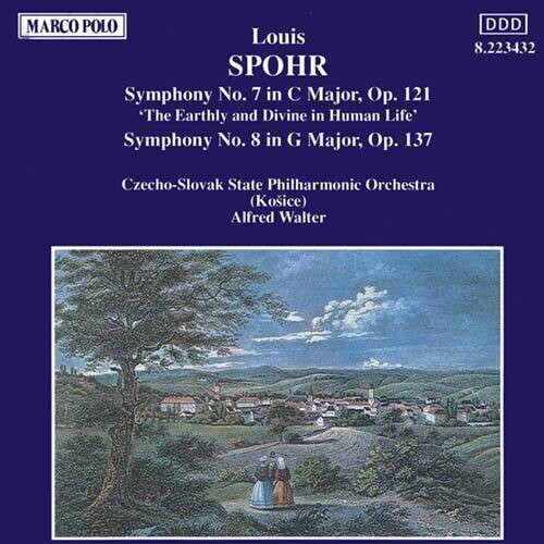 Spohr: Symphonies No 7 & 8 / Walter, Czecho-slovak State Po