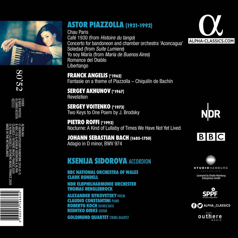 Piazzolla Reflections / Ksenija Sidorova
