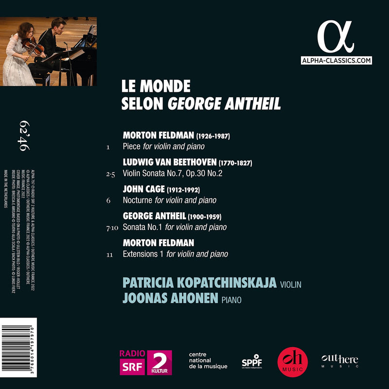 The World According to George Antheil / Kopatchinskaja, Ahonen
