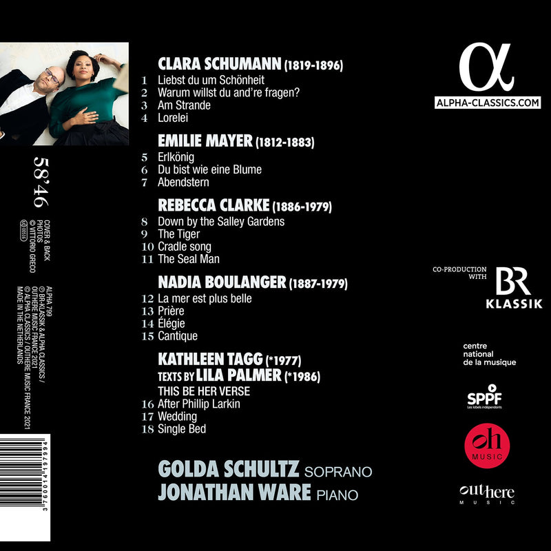 C. Schumann, N. Boulanger, Clarke et al.: This Be Her Verse / Schultz, Ware