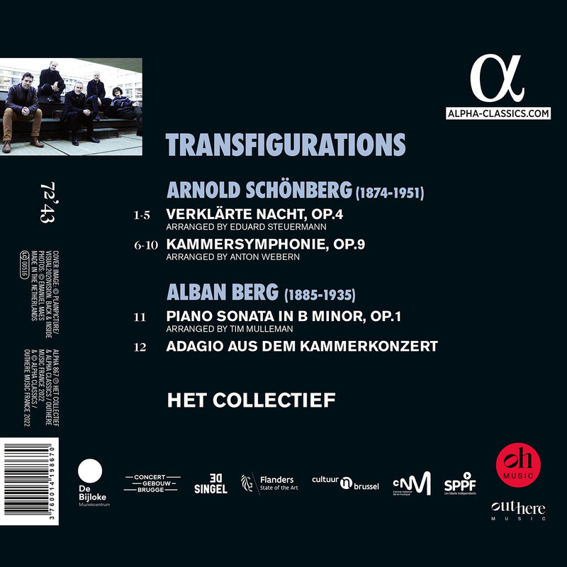 Transfigurations: Late Romantic Schoenberg & Berg / Het Collectif