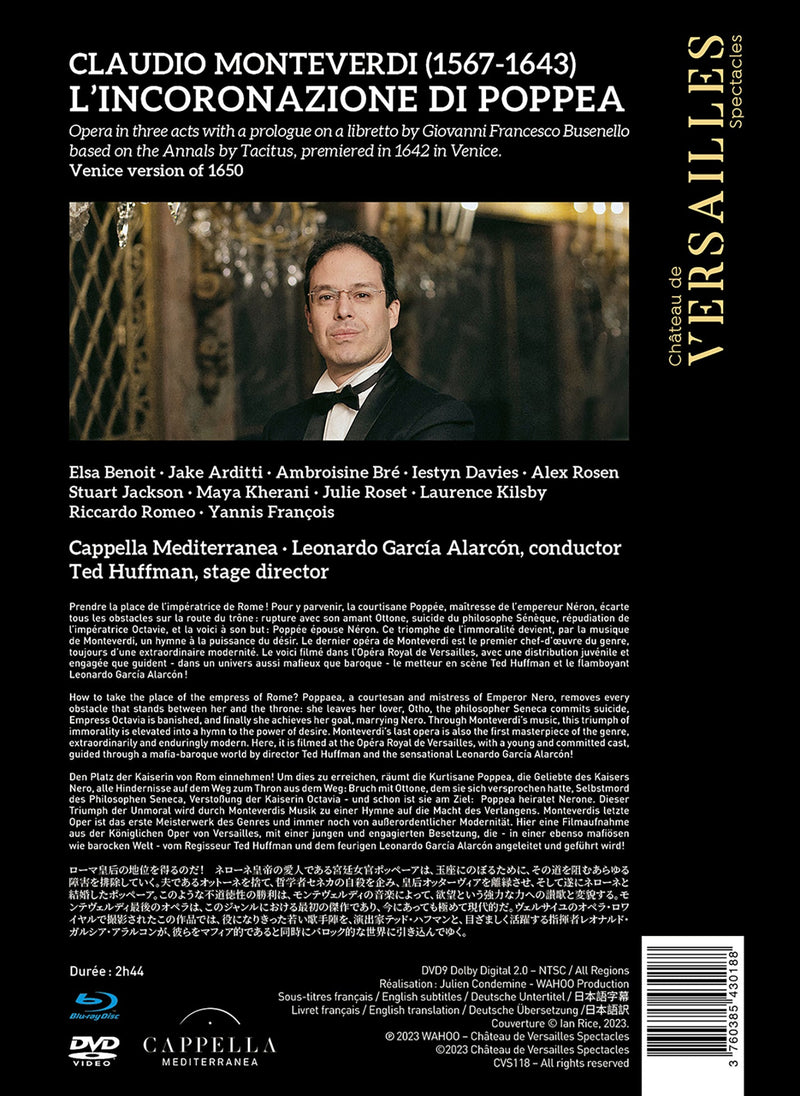 Monteverdi: L'Incoronazione di Poppea / Cappella Mediterranea