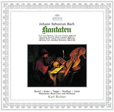 BACH: CANTATAS BWV 26/51/189