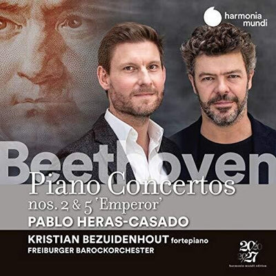Beethoven: Piano Concertos Nos. 2 & 5 / Bezuidenhout, Heras-Casado, Freiburg Baroque