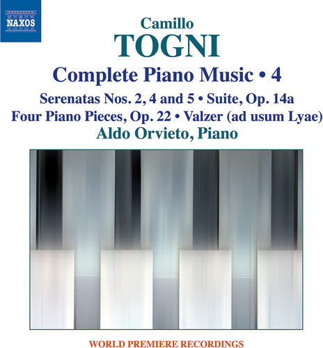 Togni: Complete Piano Music, Vol. 4 / Orvieto