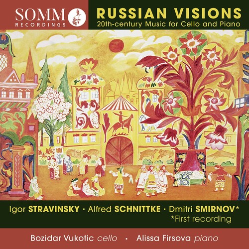 Russian Visions: 20th-Century Music for Cello & Piano / Vukotic, Firsova