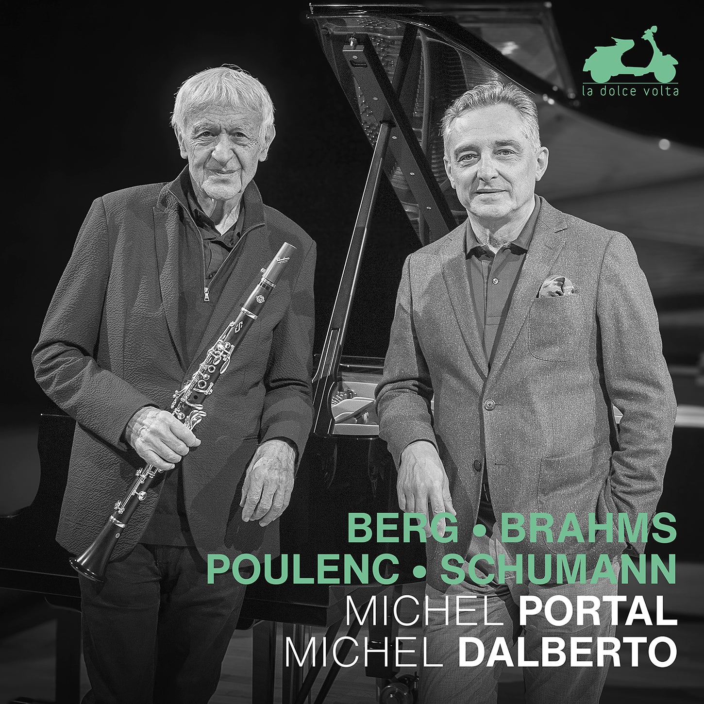 Berg, Brahms, Poulenc & Schumann: Clarinet Sonatas / Portal, Dalberto