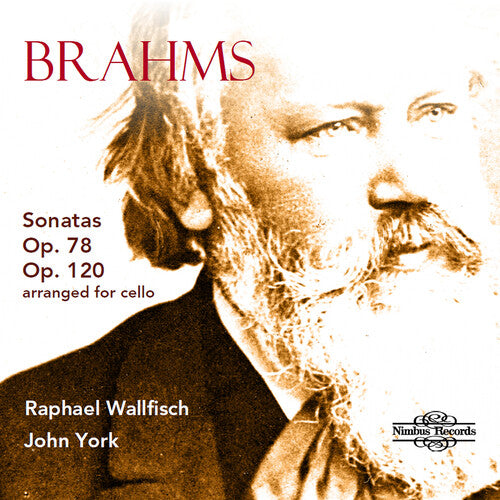 Brahms: Sonatas Op. 78 & 12 arranged for cello