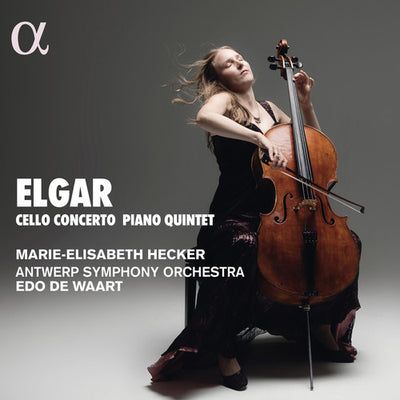 Elgar: Cello Concerto & Piano Quintet / Hecker, de Waart, Antwerp Symphony