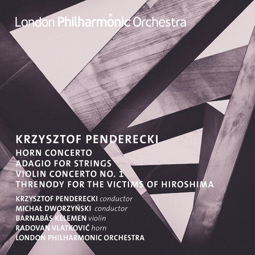 Penderecki: Horn & Violin Concertos, Etc / Kelemen, Vlatkovic, Dworzynski, LPO