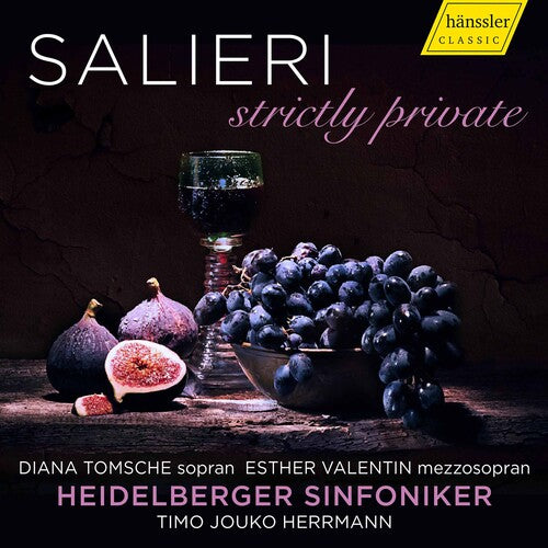 Salieri: Strictly Private / Herrmann, Heidelberger Sinfoniker