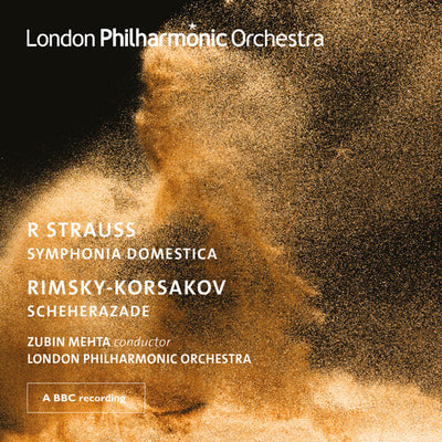 Strauss: Symphonia Domestica; Rimsky-Korsakov: Scheherazade / Mehta, LPO