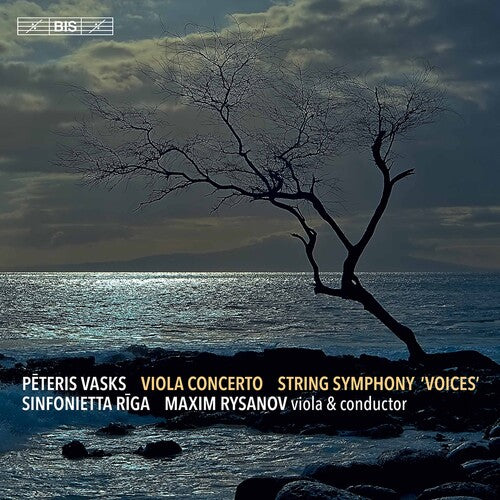 Vasks: Viola Concerto, String Symphony "Voices" / Rysanov, Sinfonietta Riga