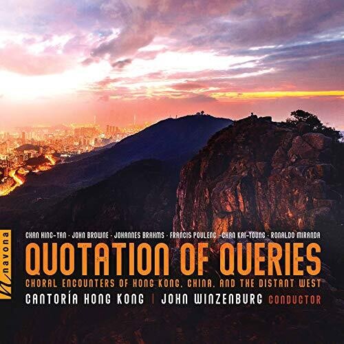 Quotation of Queries / Winzenburg, Cantoria Hong Kong