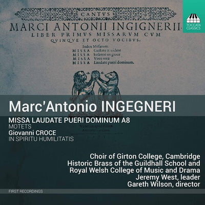 Ingegneri: Missa Laudate pueri Dominum - Croce: In spiritu h