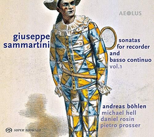 Sammartini: Sonatas for Recorder & B.C., Vol. 1 / Bohlen