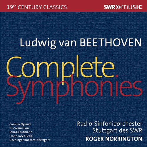 Beethoven: Complete Symphonies / Norrington, Stuttgart Radio Symphony