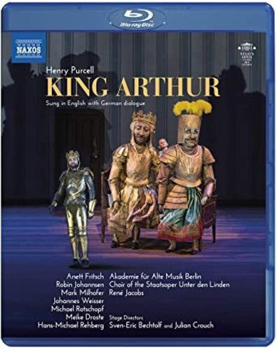 Purcell: King Arthur / Jacobs, Akademie fur Alte Musik Berlin [Blu-ray]