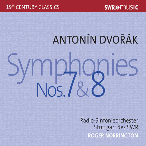 Dvorák: Symphonies Nos. 7 & 8 (Live)