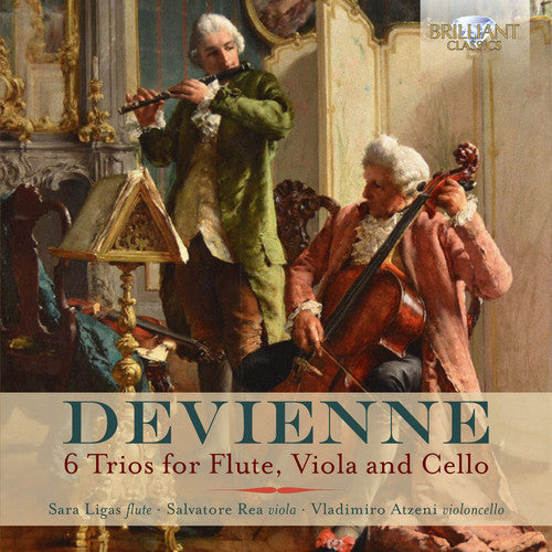 Devienne: 6 Trios for Flute, Viola & Cello / Rea, Atzeni, Ligas