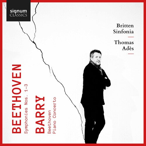 Beethoven: Symphonies Nos. 1-3; Barry: Piano Concerto / Adès, Britten Sinfonia