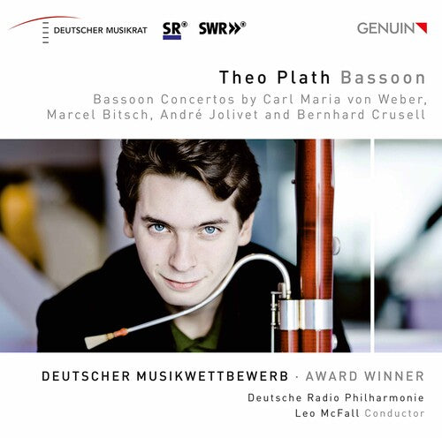 Bassoon Concertos by Weber, Bitsch, Jolivet & Crusell / Plath