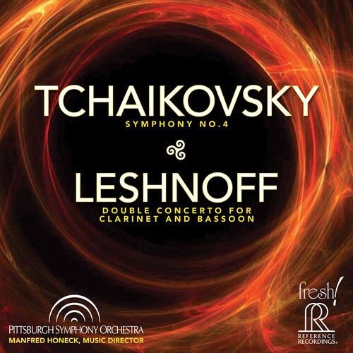 Tchaikovsky: Symphony No. 4 - Leshnoff: Double Concerto / Honeck, Pittsburgh Symphony