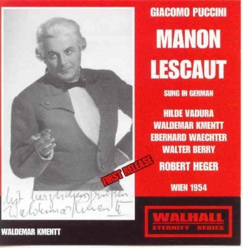 Puccini: Manon Lescaut (Sung in German) [Recorded 1954]